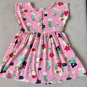 Hanna Andersson 110/3T Pink Floral Dress